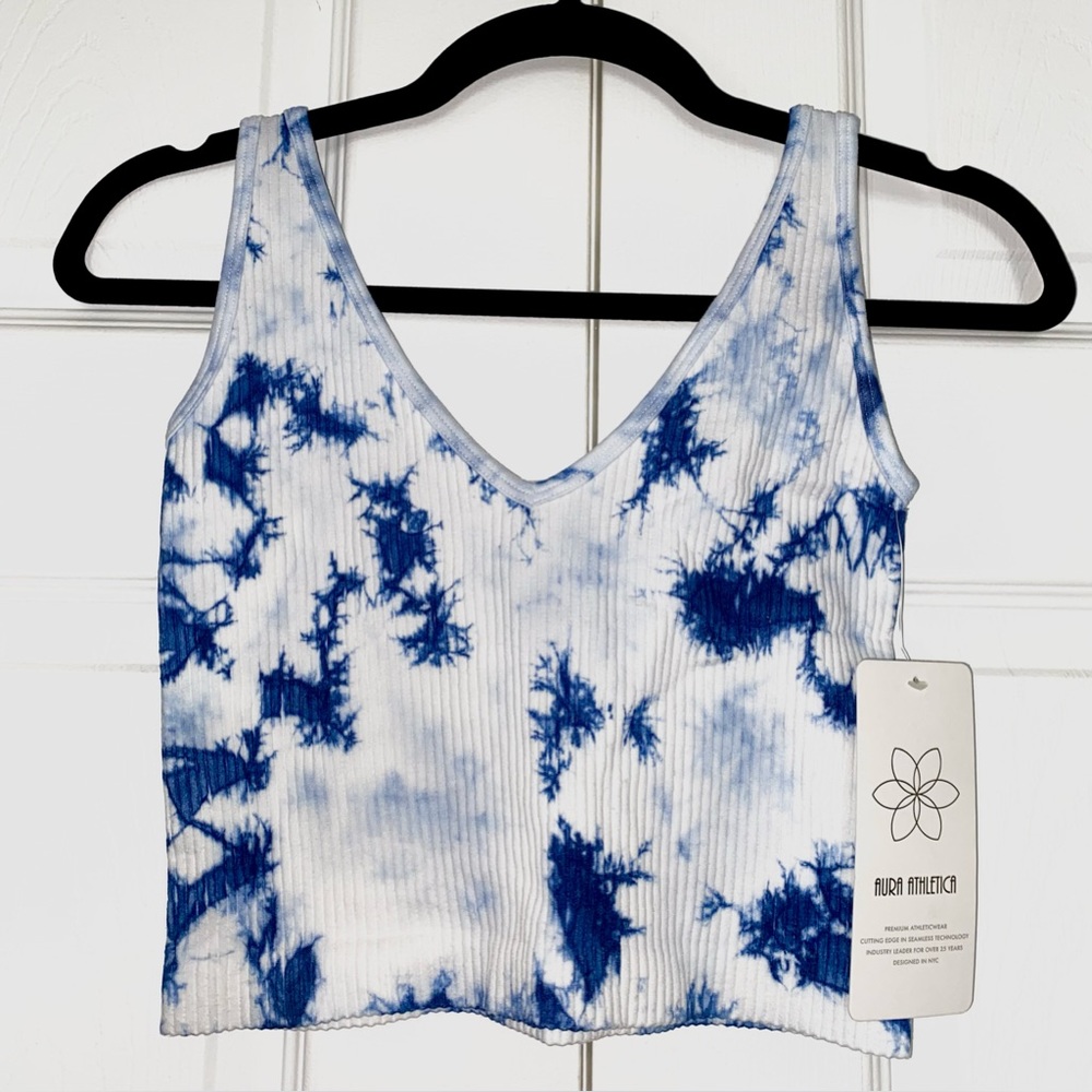 Tie dye print bralette